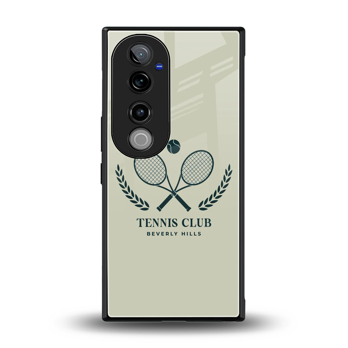 Tennis Club BH back phone cover | glass case for vivo v40 pro