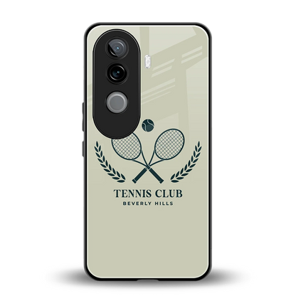 Tennis Club BH back phone cover | glass case for vivo v40e