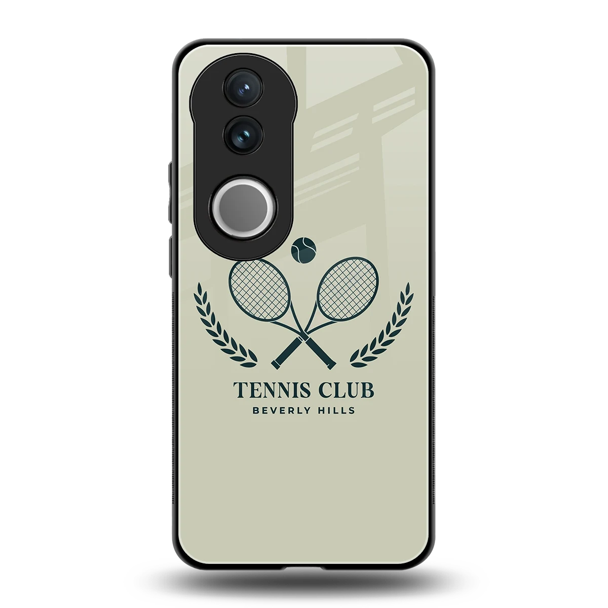 Tennis Club BH back phone cover | glass case for vivo v50