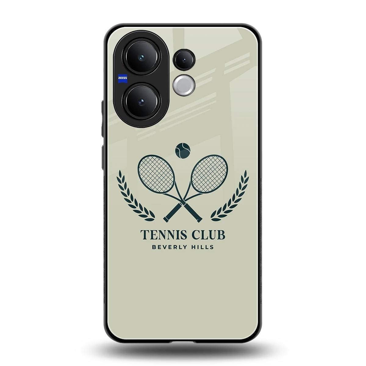 Tennis Club BH back phone cover | glass case for vivo v60
