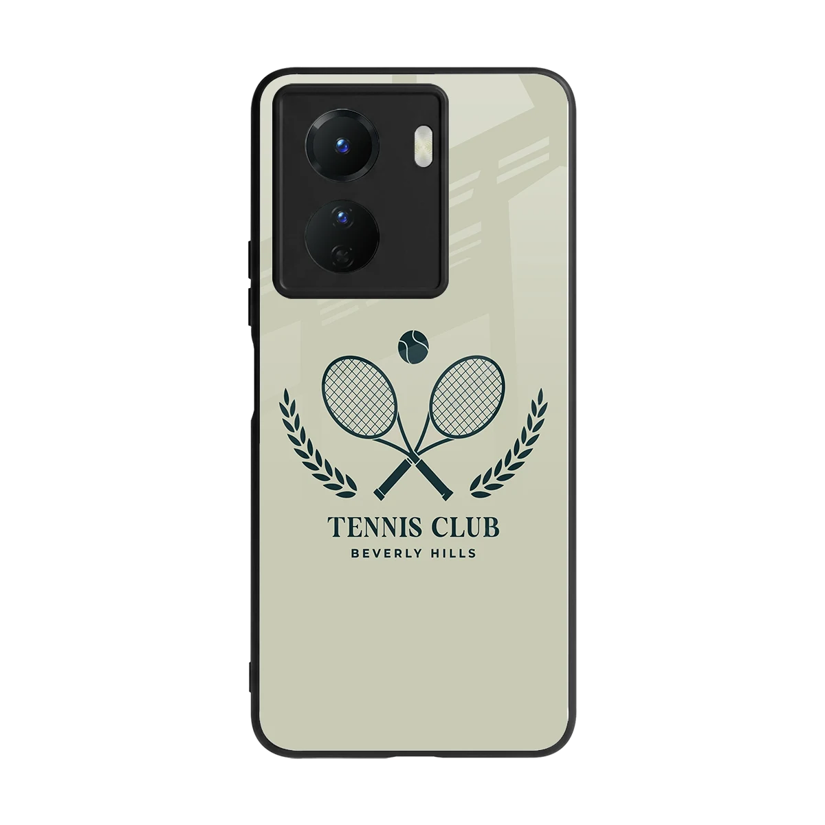 Tennis Club BH back phone cover | glass case for vivo y16