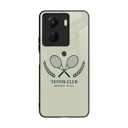 Tennis Club BH back phone cover | glass case for vivo y16
