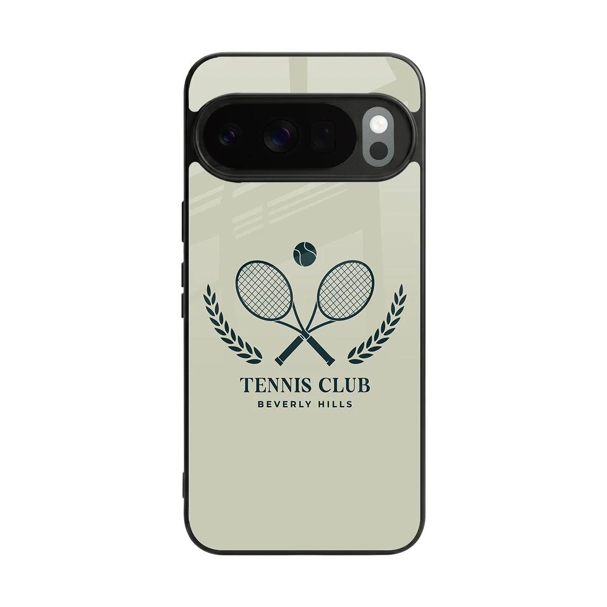 Tennis Club BH back phone cover | glass case for google pixel 10 pro