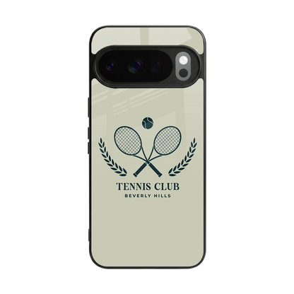 Tennis Club BH back phone cover | glass case for google pixel 10 pro