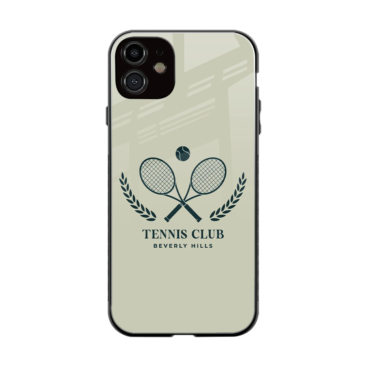 Tennis Club BH back phone cover | glass case for iphone 11