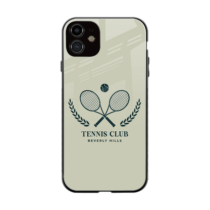 Tennis Club BH back phone cover | glass case for iphone 11