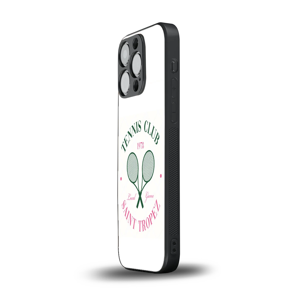 Tennis Club iphone 12 pro mobile cover | shockproof glass phone case