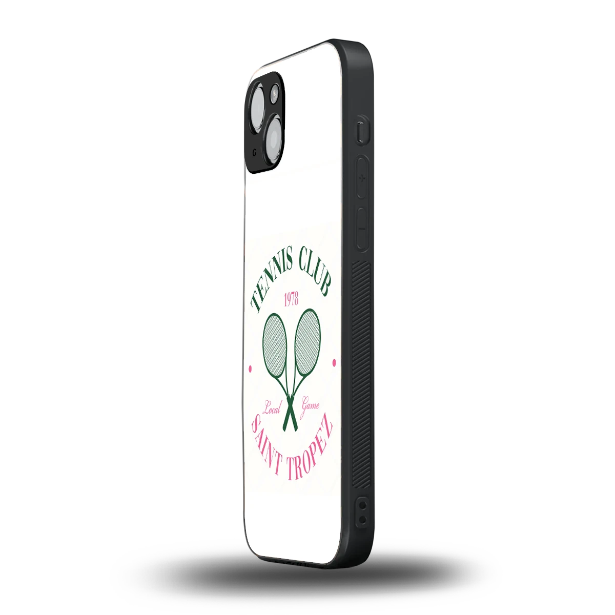 Tennis Club iphone 15 mobile cover | shockproof glass phone case