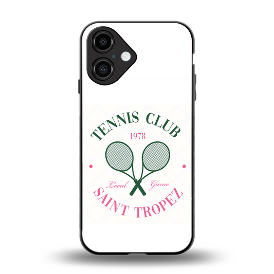 Tennis Club Phone Case for Iphone 16 | Glass Case