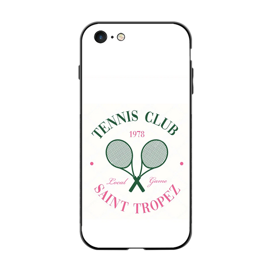 Tennis Club back phone cover | glass case for iphone 6s