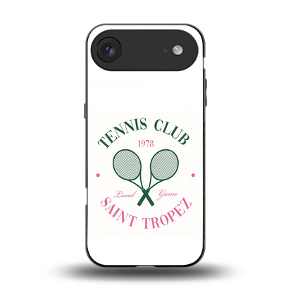 Tennis Club back phone cover | glass case for iphone air