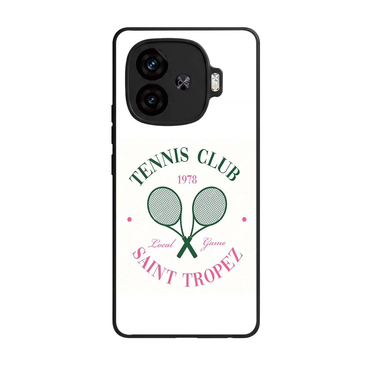 Tennis Club back phone cover | glass case for iqoo neo 10r 5g