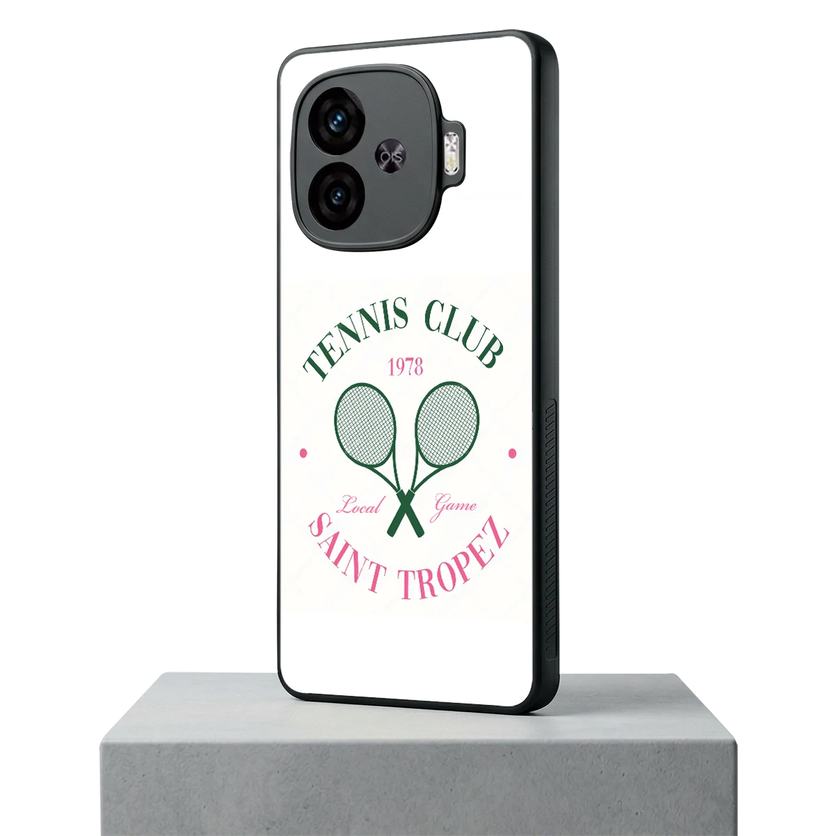 Tennis Club iqoo neo 10r 5g mobile cover | shockproof glass phone case