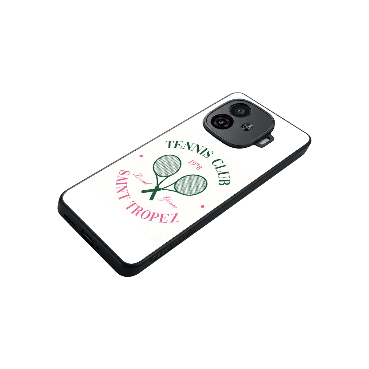 Tennis Club stylish phone case for iqoo neo 10r 5g | glossy glass and slim fit