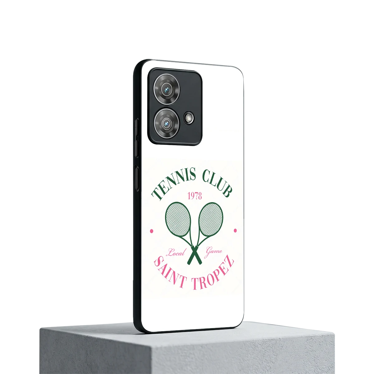 Tennis Club motorola edge 40 neo 5g mobile cover | shockproof glass phone case