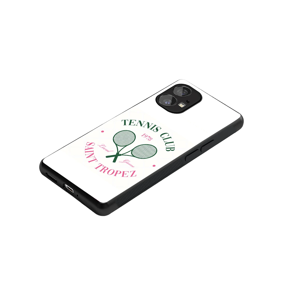 Tennis Club stylish phone case for nothing phone 1 | glossy glass and slim fit