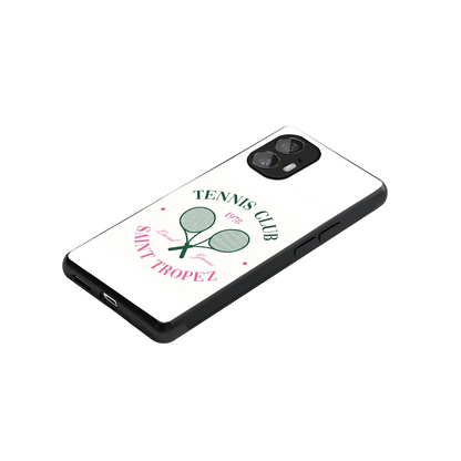 Tennis Club stylish phone case for nothing phone 2 | glossy glass and slim fit