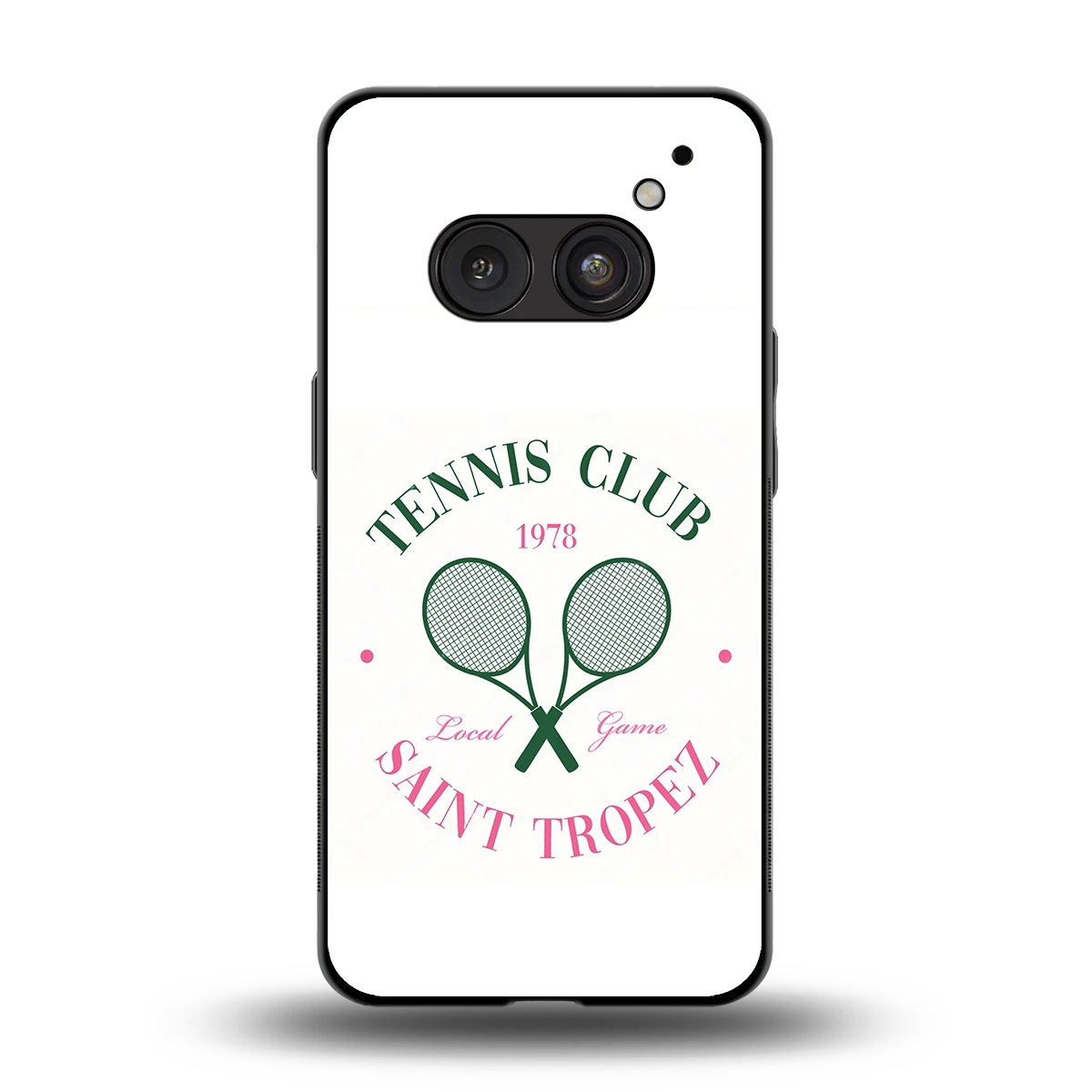 Tennis Club back phone cover | glass case for nothing phone 2a plus