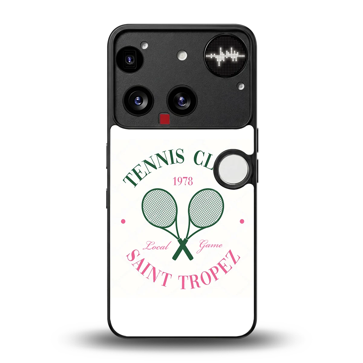 Tennis Club back phone cover | glass case for nothing phone 3