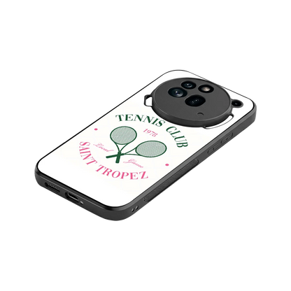 Tennis Club stylish phone case for nothing phone 3a pro | glossy glass and slim fit