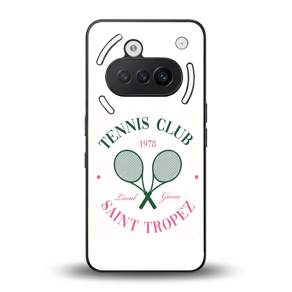 Tennis Club back phone cover | glass case for nothing phone 3a