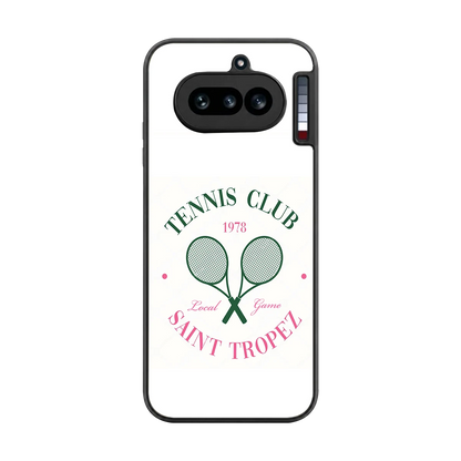 Tennis Club back phone cover | glass case for nothing phone 4a