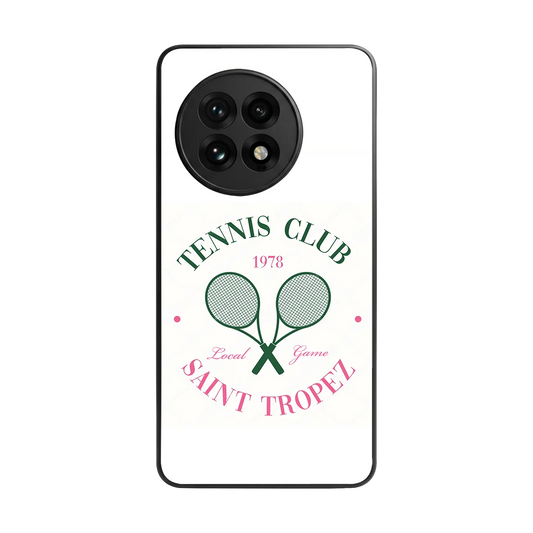 Tennis Club back phone cover | glass case for oneplus 13r