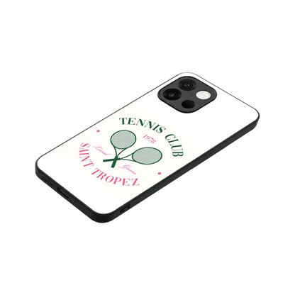 Tennis Club stylish phone case for oneplus 13s | glossy glass and slim fit