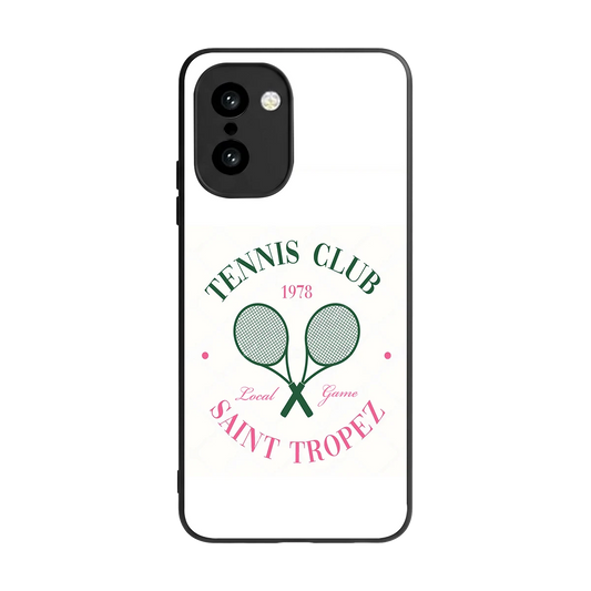 Tennis Club back phone cover | glass case for oneplus 15r
