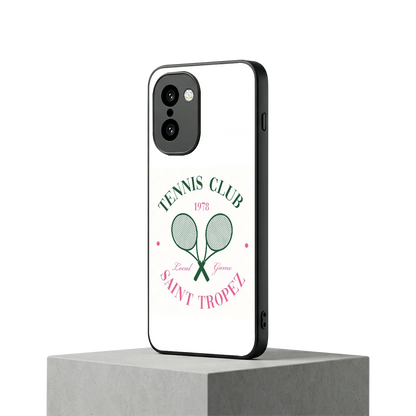Tennis Club oneplus 15r mobile cover | shockproof glass phone case