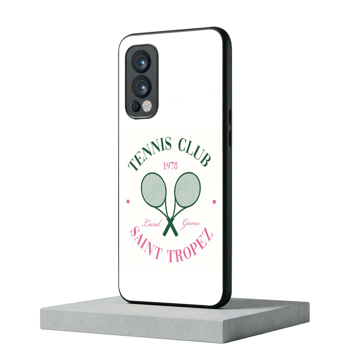 Tennis Club oneplus nord 2 mobile cover | shockproof glass phone case