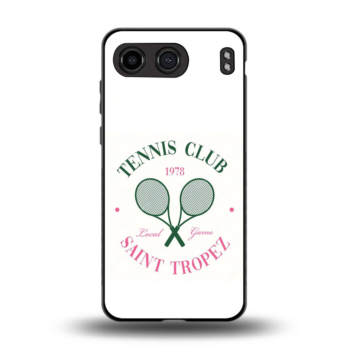 Tennis Club back phone cover | glass case for oneplus nord 4