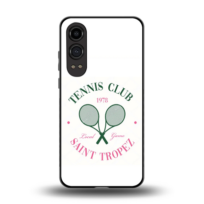 Tennis Club back phone cover | glass case for oneplus nord ce 4 lite
