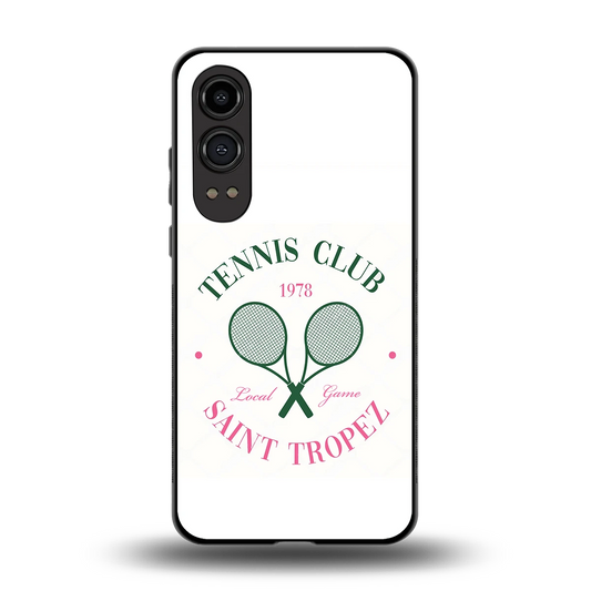 Tennis Club back phone cover | glass case for oneplus nord ce 4 lite