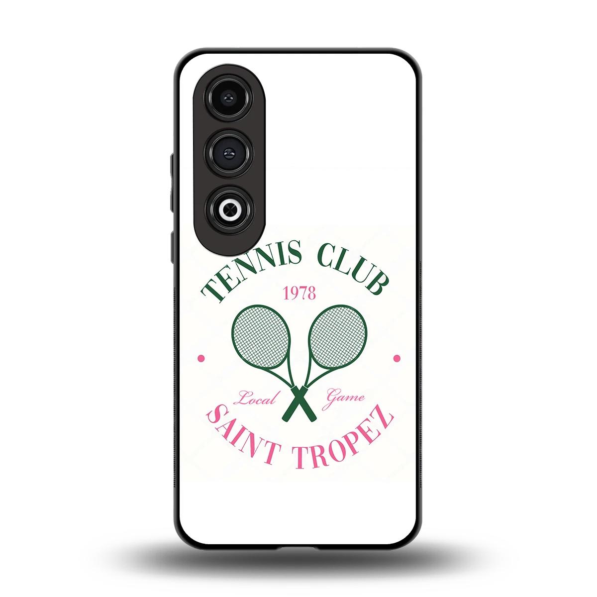 Tennis Club back phone cover | glass case for oneplus nord ce 4