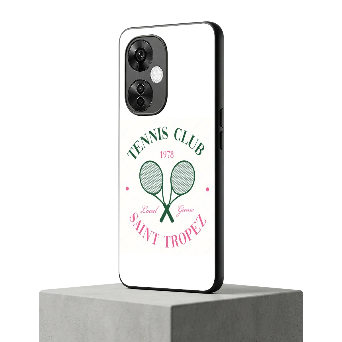 Tennis Club oneplus nord ce 3 lite mobile cover | shockproof glass phone case