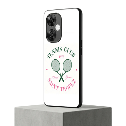 Tennis Club oneplus nord ce 3 lite mobile cover | shockproof glass phone case
