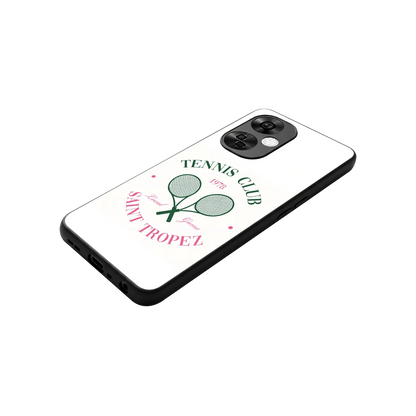 Tennis Club stylish phone case for oneplus nord ce 3 lite | glossy glass and slim fit