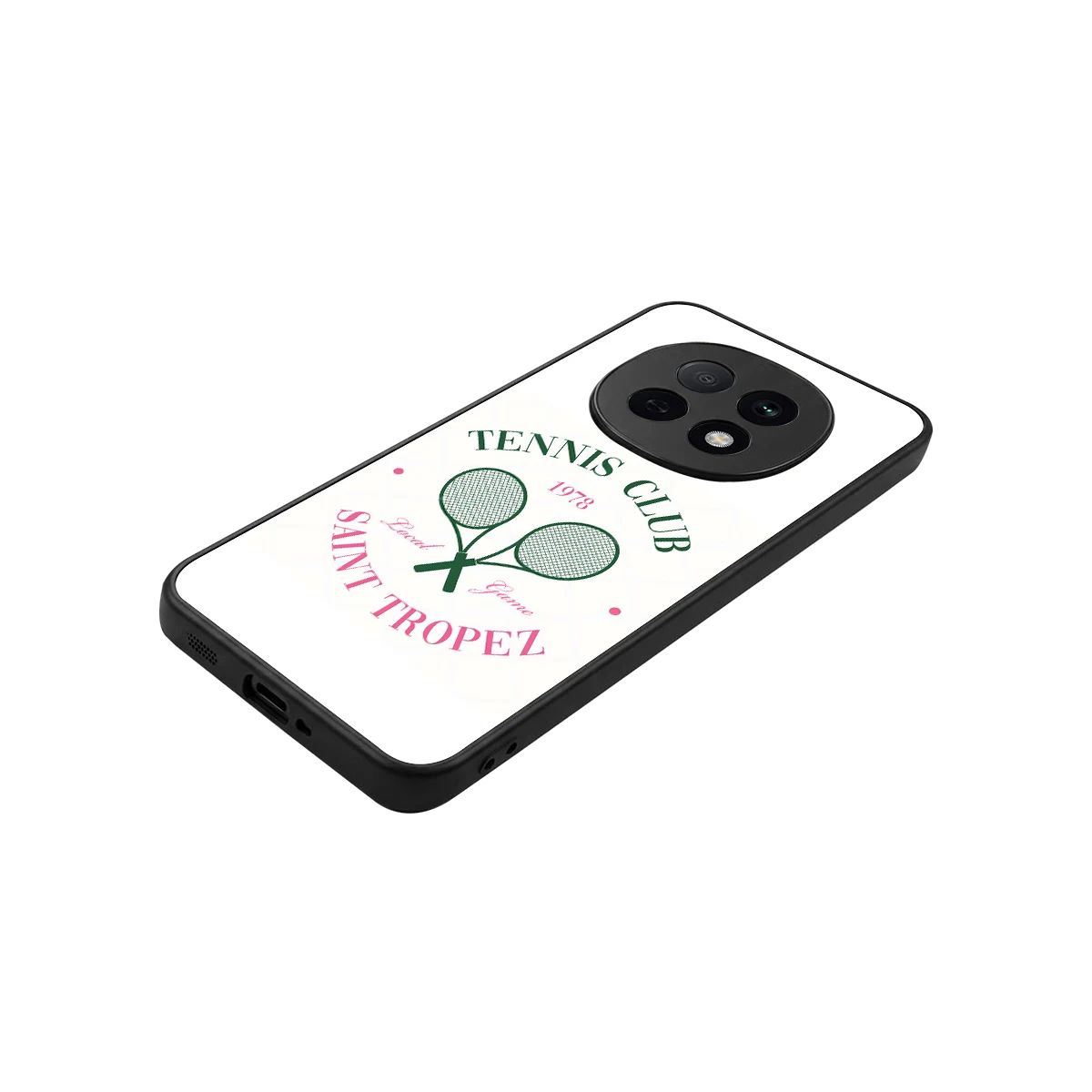 Tennis Club stylish phone case for oppo f29 pro 5g | glossy glass and slim fit