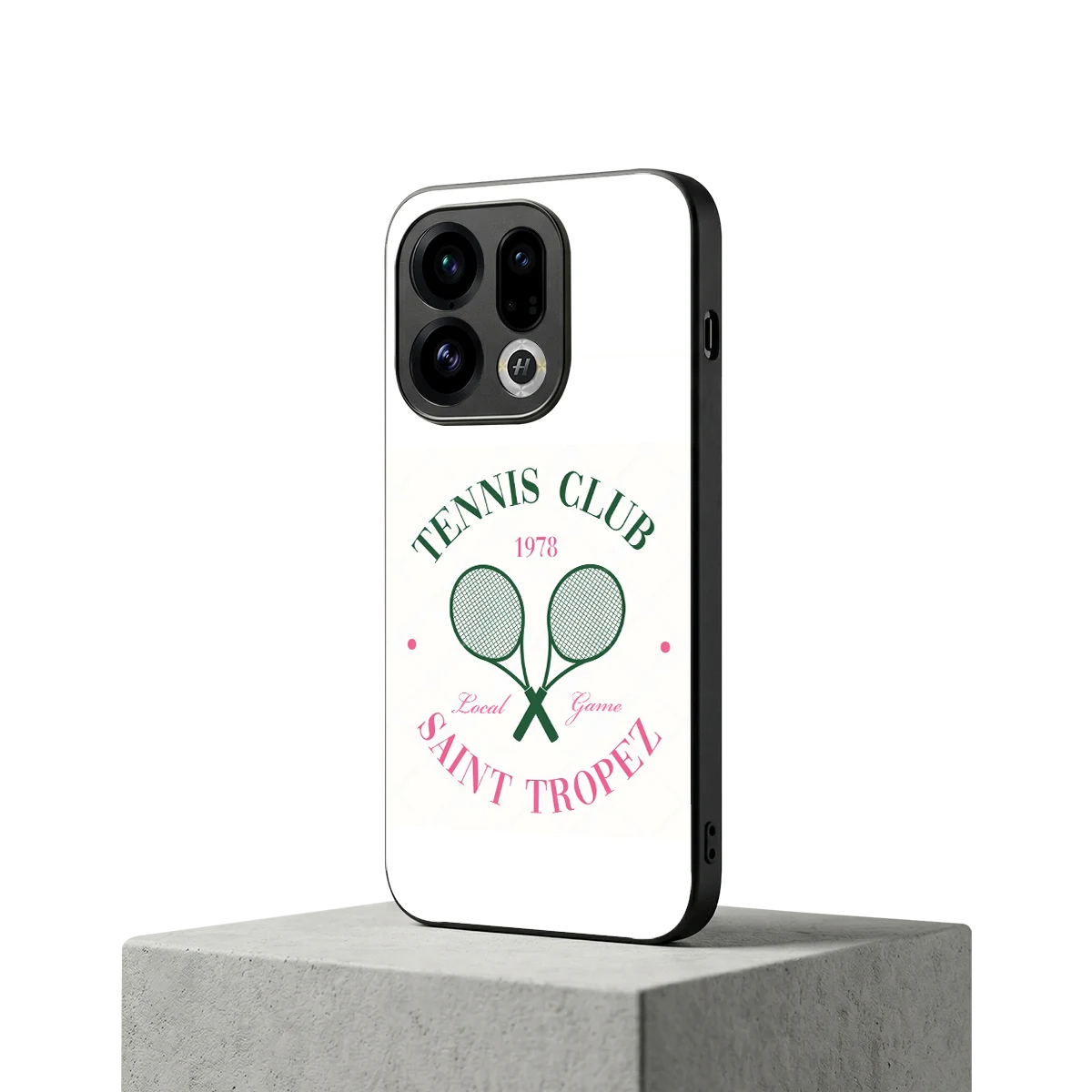 Tennis Club oppo find x9 mobile cover | shockproof glass phone case