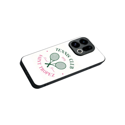 Tennis Club stylish phone case for oppo find x9 | glossy glass and slim fit