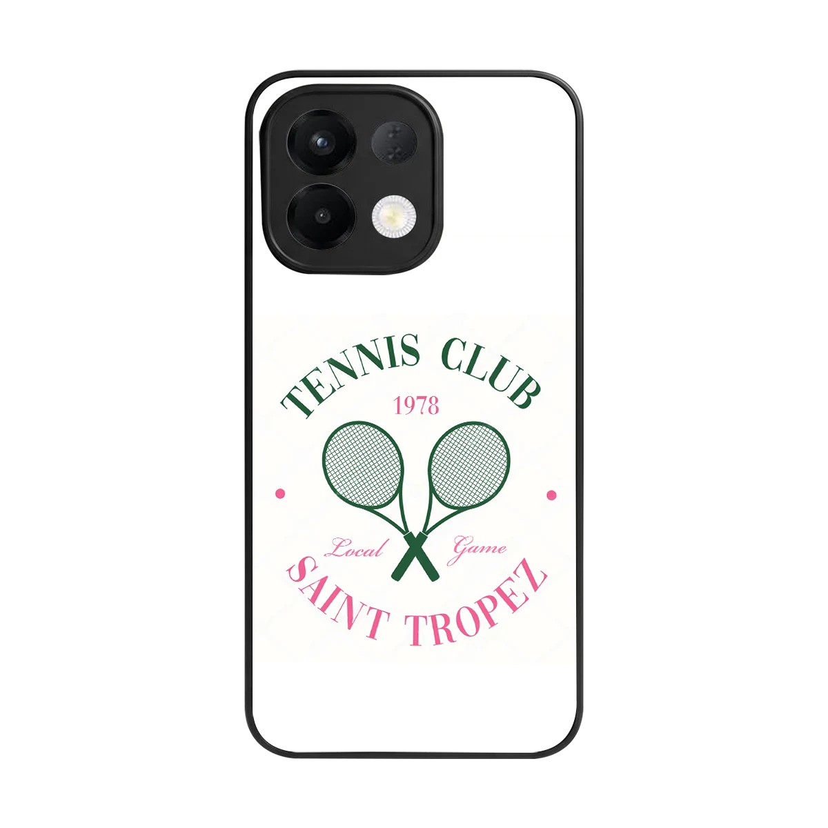 Tennis Club back phone cover | glass case for oppo k13 5g