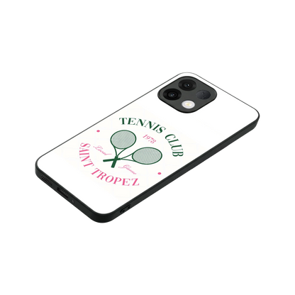 Tennis Club stylish phone case for oppo k13 5g | glossy glass and slim fit