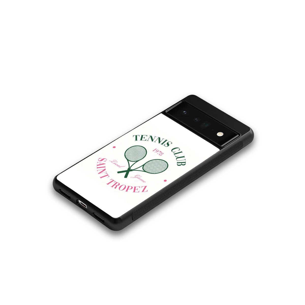 Tennis Club google pixel 6 pro mobile cover | shockproof glass phone case