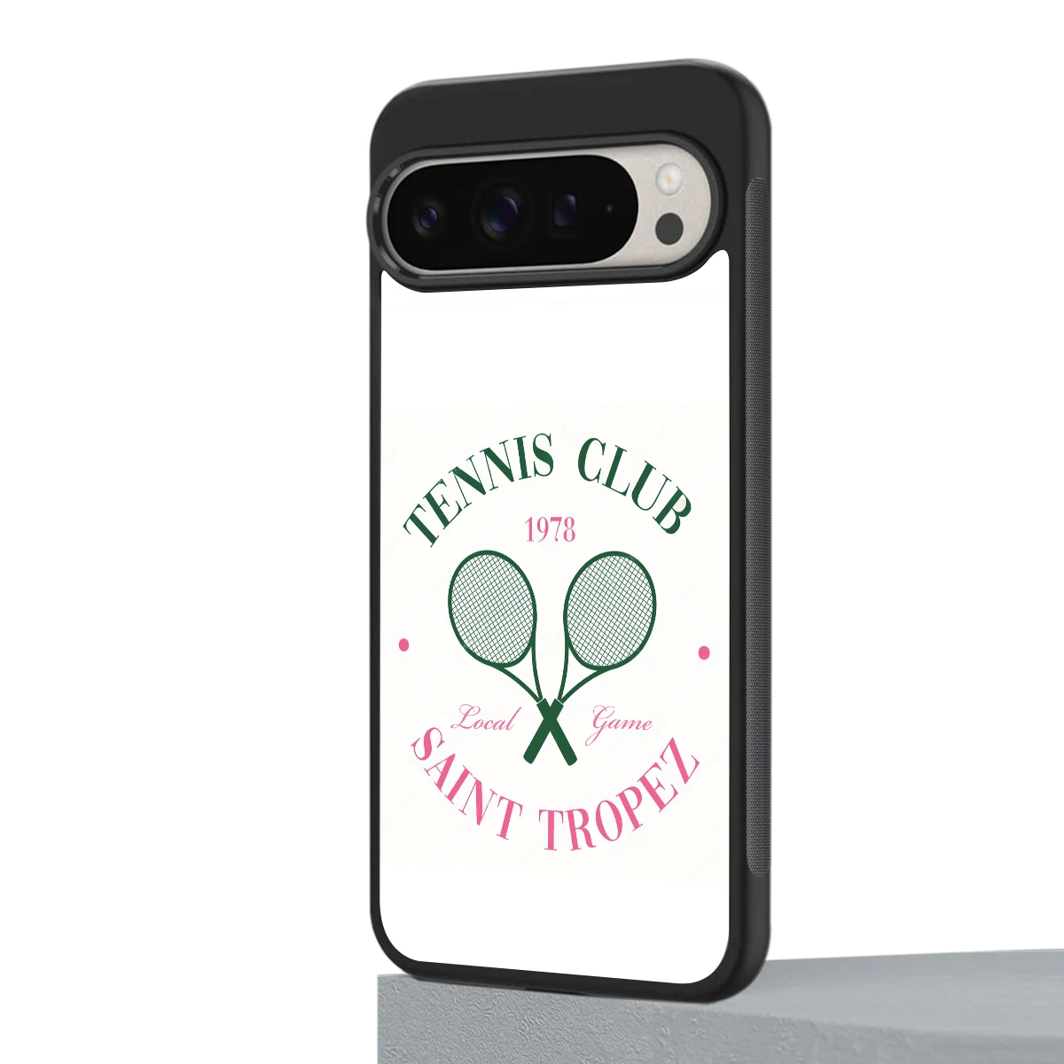 Tennis Club google pixel 9 pro mobile cover | shockproof glass phone case