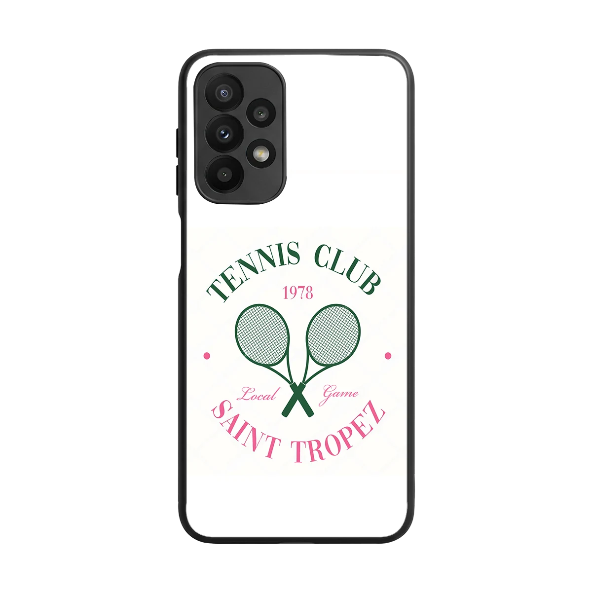 Tennis Club back phone cover | glass case for samsung galaxy a23