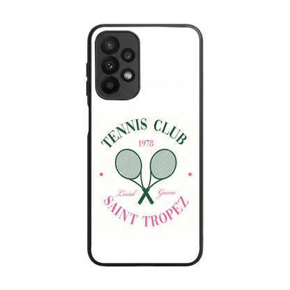 Tennis Club back phone cover | glass case for samsung galaxy a23