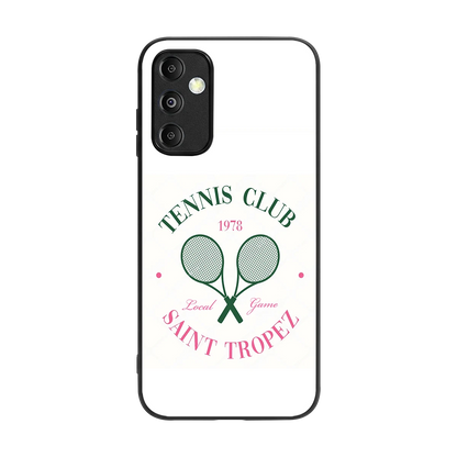 Tennis Club back phone cover | glass case for samsung galaxy m14 5g