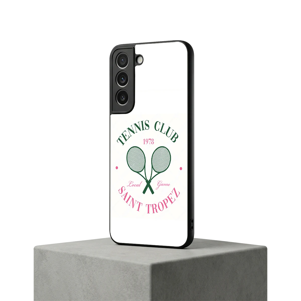 Tennis Club samsung galaxy s22 mobile cover | shockproof glass phone case