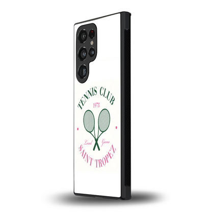 Tennis Club samsung galaxy s24 ultra mobile cover | shockproof glass phone case